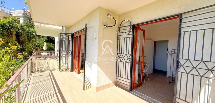 Appartamento ristrutturato con giardino privato a Sala Abbagnano